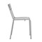 Flash Furniture Silver All-Weather Armless Steel Dining Chair XU-CH-10318-SIL-GG - alternate 7